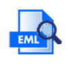 EML Reader offers advance search to find EML files