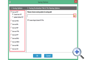 Browse File or folder & Select Format