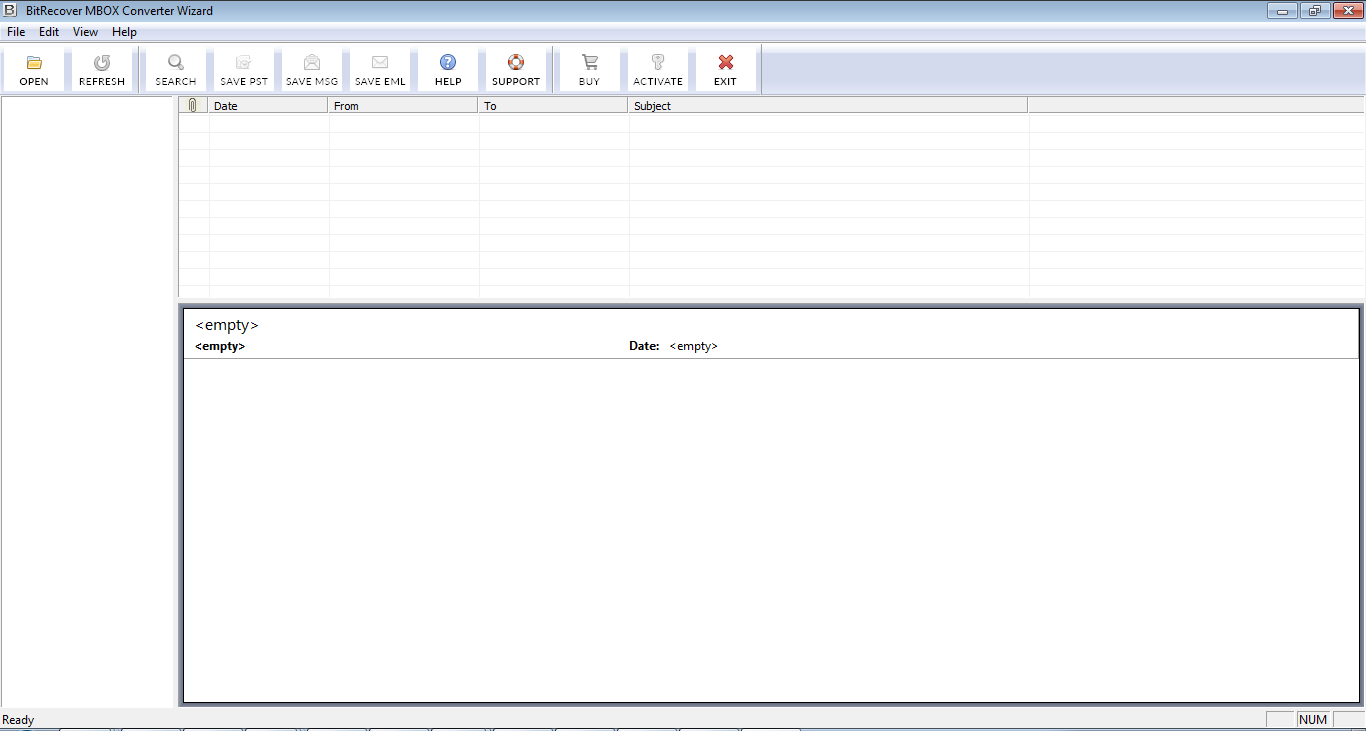 ABC Amber MBOX to CSV screenshot