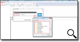 Browse File or folder & Select Format